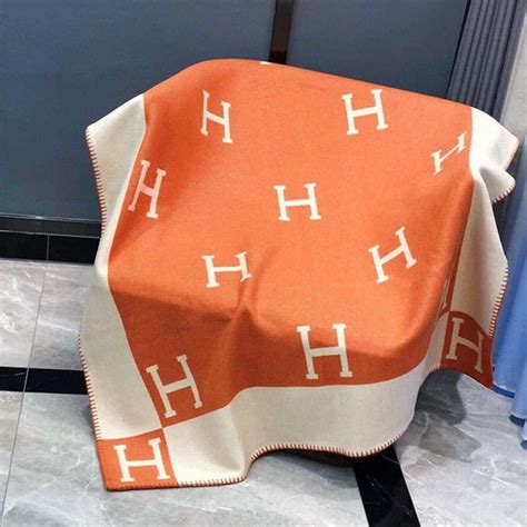 dupe hermes blanket|hermes throw blanket etsy.